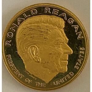 Vintage 1981 Ronald Reagan US Presidential Inauguration Coin